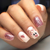 24pcs/Set Press On Nails DFY 022